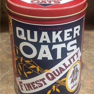 Quaker Oats Vintage Look 1992 Tin